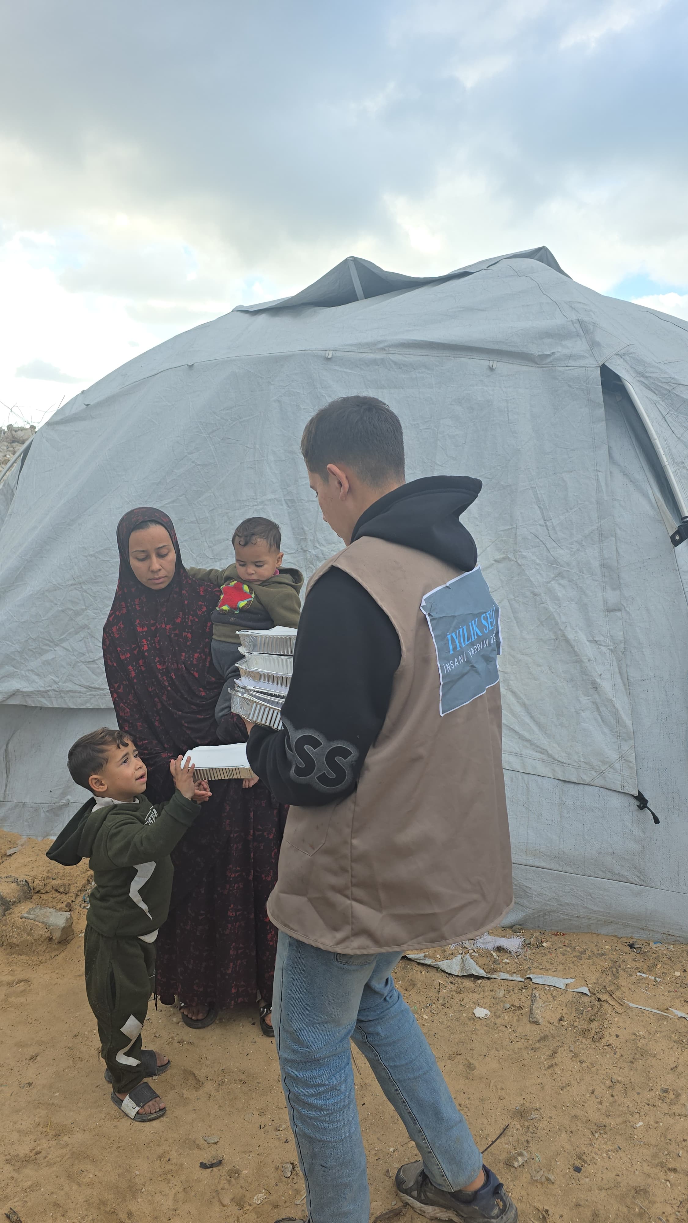 Gazze Yemek Dağıtımı